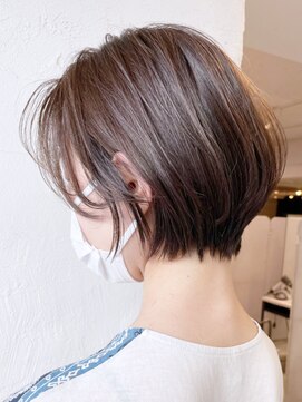 アイティーバイアルバム 下北沢店(IT by ALBUM) ベージュショートボブ_ショコラベージュボブルフ_ba343591