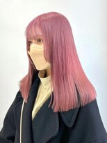 ゲーム 下北沢(GAME)&nbsp;ダブルカラーミルクティーピンクベージュカラーケアブリーチ韓国