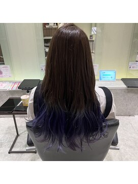 リー 尼崎(Lee) グラデーション×ブルーラベンダー