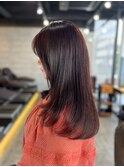 20代30代40代◎レイヤーロング前髪パーマ