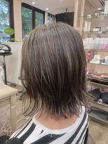 アルターリール(aL ter Rire)&nbsp;【Rire尚平】黒髪/グレーベージュ/レイヤーロング/前髪パーマ