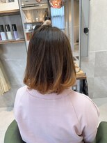 シンシア(CYNTHiA)&nbsp;オレンジグラデーションボブ