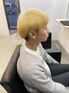 ザワン(The one) 人生初ブリーチで金髪に