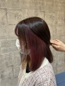 ネクストインバルサム 大和田店(NEXT in balsam) インナー×ピンクバイオレット