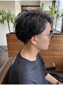 大人メンズ　ツーブロック　20代 30代　40代 50代 髪質改善