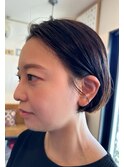 【髪質改善】【ミニボブ】パッツンBobはお任せ首長効果抜群！