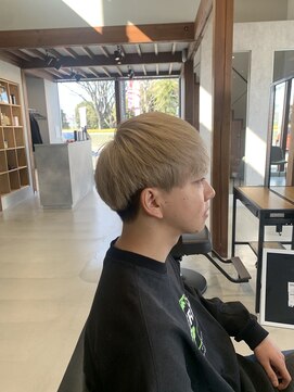 シアター 高崎(THEATER) メンズハイトーンマッシュ