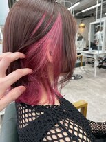 リミットバイアフィナー 大宮店(limit by Afinar) インナーカラー/インナーピンク