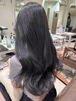 フォルテ ティアラ 横浜店(FORTE TIARA)&nbsp;オリーブベージュ前髪レイヤーカットイメチェンこなれミディヘア