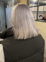トレヘアー 京都 烏丸(tRe hair) シルバーホワイト