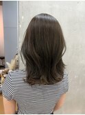 layer cut×Olive color