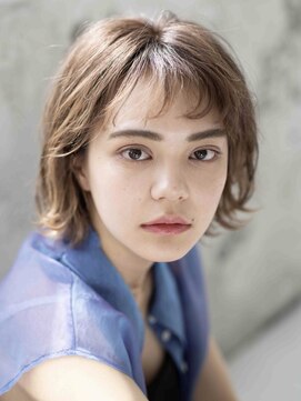 ニュイ 高槻 阪急茨木店(nui) イメチェンアンブレラカラー前髪ウェーブパーマこなれミディ