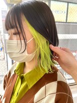 ポプルス(popls)&nbsp;推しカラー/インナーカラー/イヤリングカラー/ライトグリーン