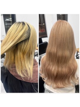 ネクスト 池袋(NEXT) ミルクティー/ロングエクステ/ベージュカラー