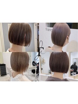 自分でセットしても美容室帰りの仕上がりが再現できるスタイルに◇朝3分で叶う最高峰のボブ