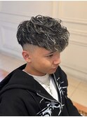 スペインカールホワイトメッシュ