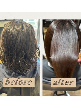 ハナビ(Hanabi) 髪質改善×美髪縮毛矯正［綱島/髪質改善/縮毛矯正］