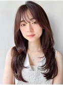 美髪前髪うるツヤ大人可愛い小顔カットうる艶髪結べるボブ