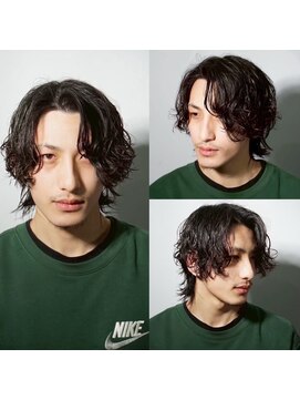 ヒロギンザ 仙台名掛丁店(HIRO GINZA) 仙台　ウルフカット　スパイラルパーマ　バーバー