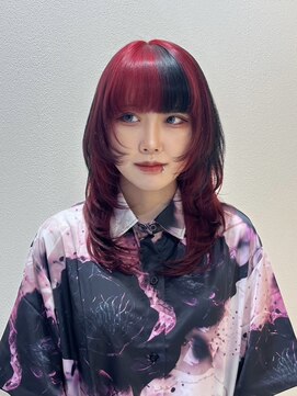 ヘアーディア(Hair...DiA) ウルフカット × デザインカラー