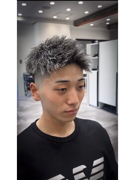 ルースト 京都河原町店(ROOST) ジェット×ツイスト×白メッシュ