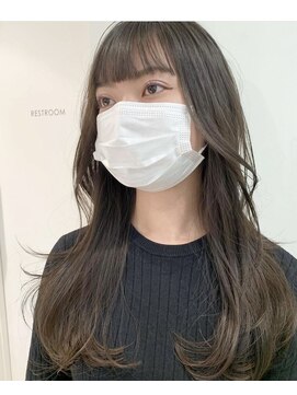 トニーアンドガイ 原宿店(TONI & GUY) 透ける暗髪の韓国ヘア
