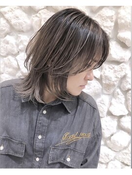 モアナ ルア バイ ヘッドライト 平塚店(Moana Lua by HEADLIGHT) #ウルフレイヤー#ハイライト#アッシュベージュ