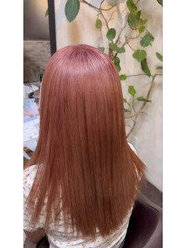 キャラ 池袋本店(CHARA) 【可愛い×美髪】ピンク系ダブルカラー＆髪質改善トリートメント