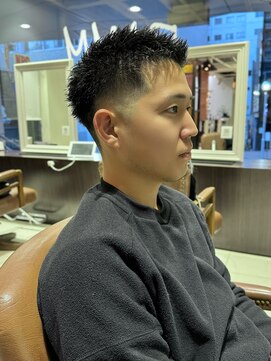 メンズサロンバムオム 名古屋栄店(MEN’S SALON BAMM HOMME) 清潔感と男らしさ◎フェードベリーショート