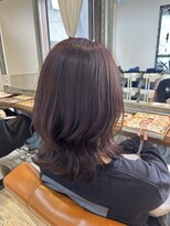 クラス リノ(CLASS lino)&nbsp;秋カラーピンクパープル×ミディアムレイヤー★