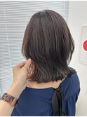 レイヤーカット/外ハネレイヤー/くびれヘア/インナーカラー