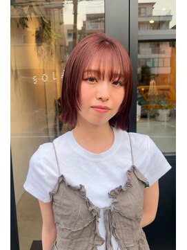 ソラス(SOLAS) pink brown