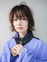 ギークス(GEEKS) 【GEEKS渋谷】ボブウルフ/レイヤーボブ/ショコラピンク/冬カラー