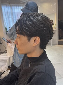 キャンバス バイ ネオリーブ 横浜西口(Canvas by neo.) 横浜★毛流れフェザーパーマメンズパーマ