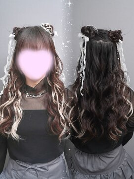 レボル(REVOL) クマ耳ヘア☆推し活オタ活量産型ヘアメイク地雷系ハーフアップ