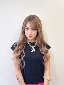 ガルボヘアー 桟橋店(garbo hair) 高知ハイライトブリーチカラー透明感プルシール