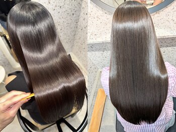 ラニヘアサロン(lani hair salon)の写真/思わず触れたくなる極上の手触りへ♪厳選トリートメントで憧れの“うる艶美髪”を叶えます＊
