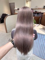 カケ(kake) 色抜け後も楽しめる透明感ラベンダーグレージュ