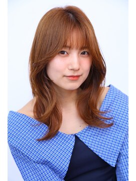 ソレイユトウキョウシブヤ(SOLEIL TOKYO shibuya) 大人可愛いくびれミディ×艶オレンジ