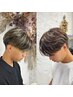 【市川限定クーポン】メンズカット&カラー※白髪染めは+1100