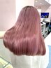 カット+ケアブリーチ+カラー+2stepトリートメント ¥15,400