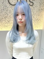 オプス 大名店(Ops)&nbsp;ブリーチ/水色/顔周りウルフ