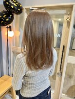 オーセンヘア(AUTHEN.HAIR) (mutsumi.)ブリーチ1回*やわらかベージュ