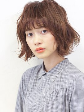 ドゥーア 代官山(Door) ラフウェーブボブ 1