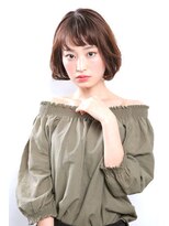 モーラ 浅香山店(MOLLA)&nbsp;やわらかフェミニンボブ【夏カラー/ニュアンスカラー】