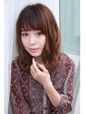 モテ髪☆ゆるふわミディ×ナチュラルハイライト[Neolivekrea]