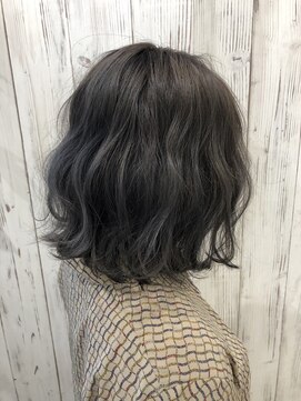 ヘア ドレス リッケ(hair dress lykke) 【lykke】タッセルボブ×Lavender greige