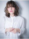 大人かわいいルーズなワンカールふわミディw越谷10代20代30代