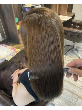 インス(ensue) 京都◇美髪ストレート髪質改善トリートメント◇中島