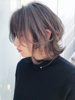 ハイグラシルバーアッシュレイヤーウルフ_耳かけ_ba284311